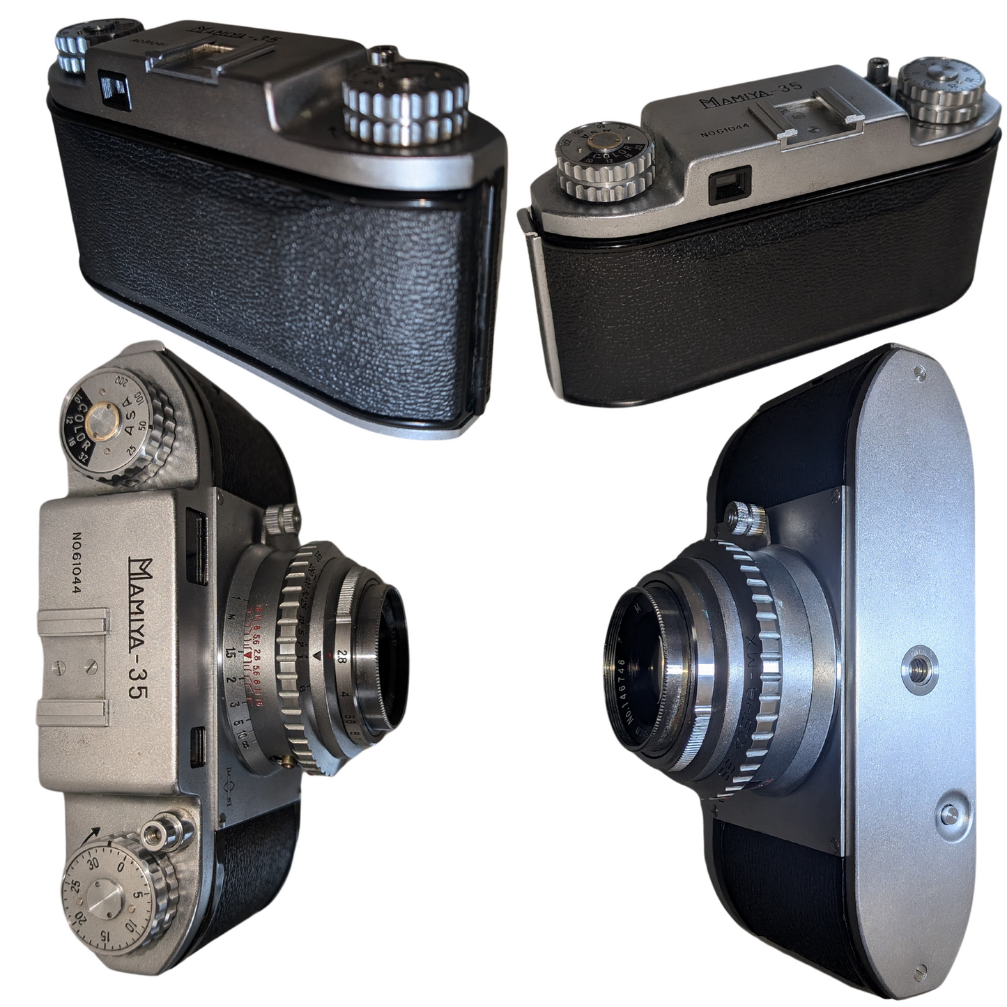 Camera Mamiya 35 II - Seikosha MX - Japan-Old-Lens.com