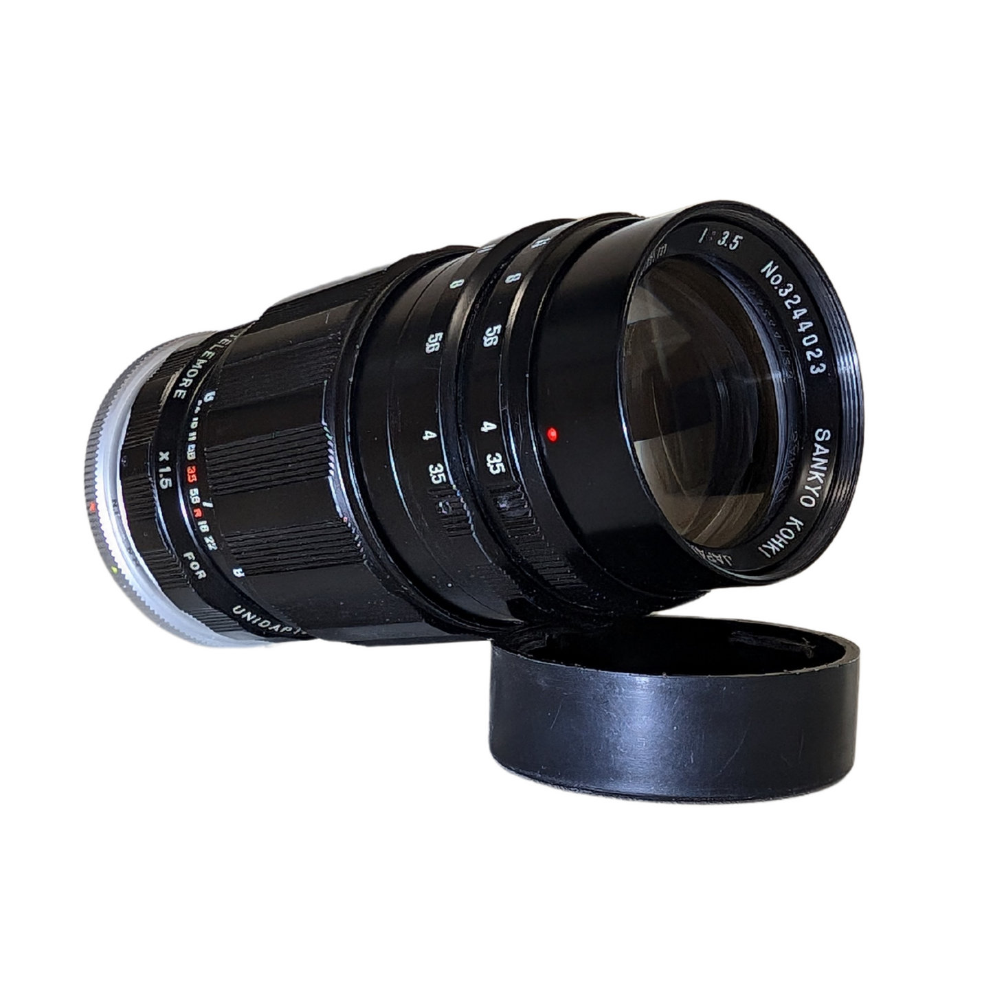 Komura Sankyo Kohki 135mm F/3.5 (Nikon F Mount) - Japan-Old-Lens.com