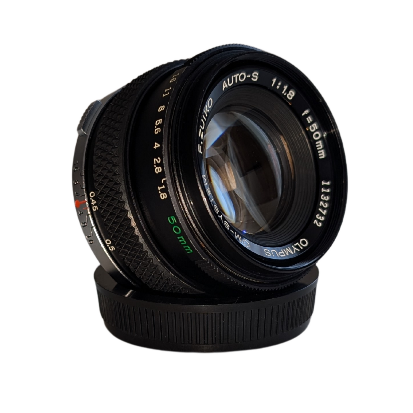 Olympus F.Zuiko Auto-S 50mm F/1.8 (OM Mount) - Japan-Old-Lens.com