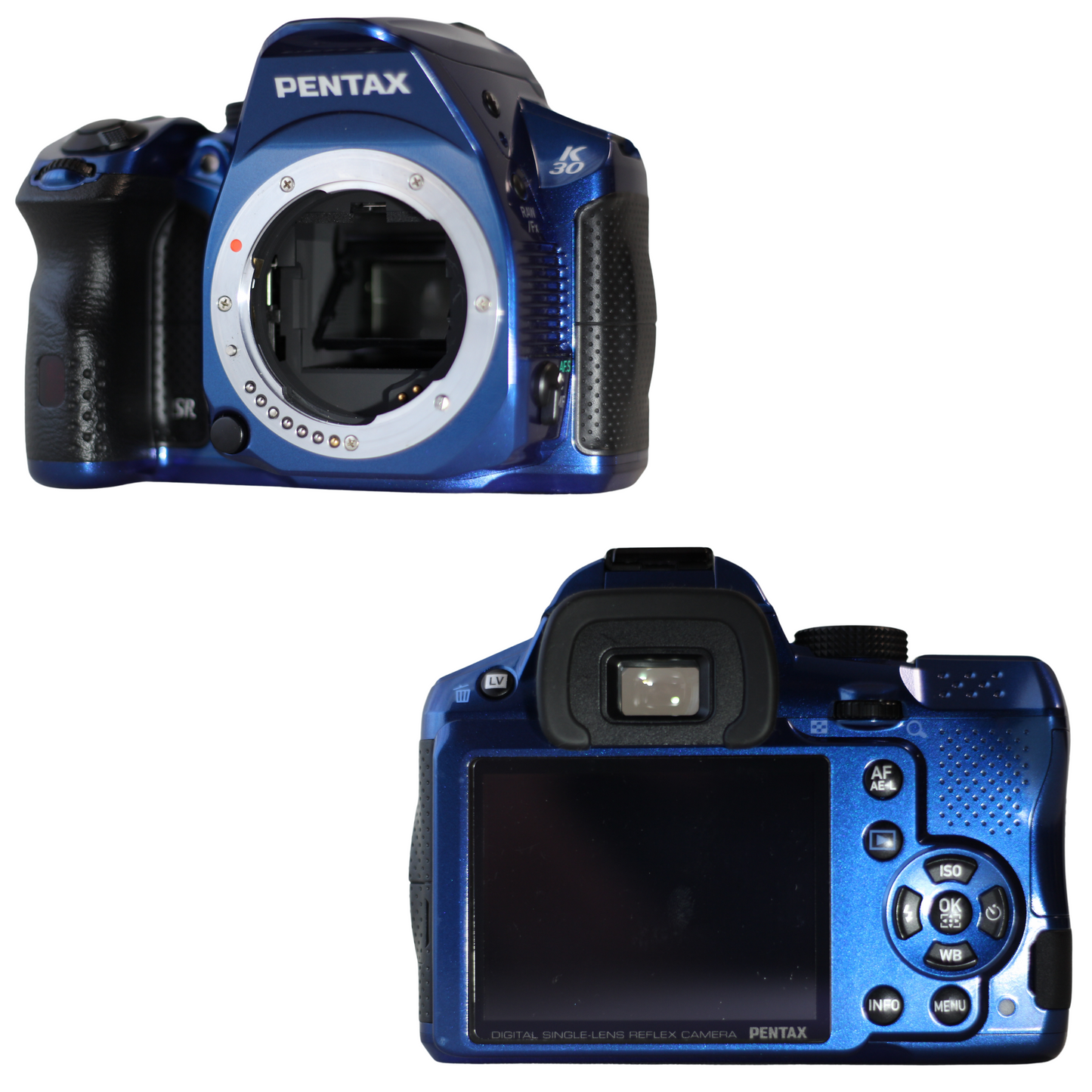 DSLR Camera : Pentax K-30 Crystal Blue