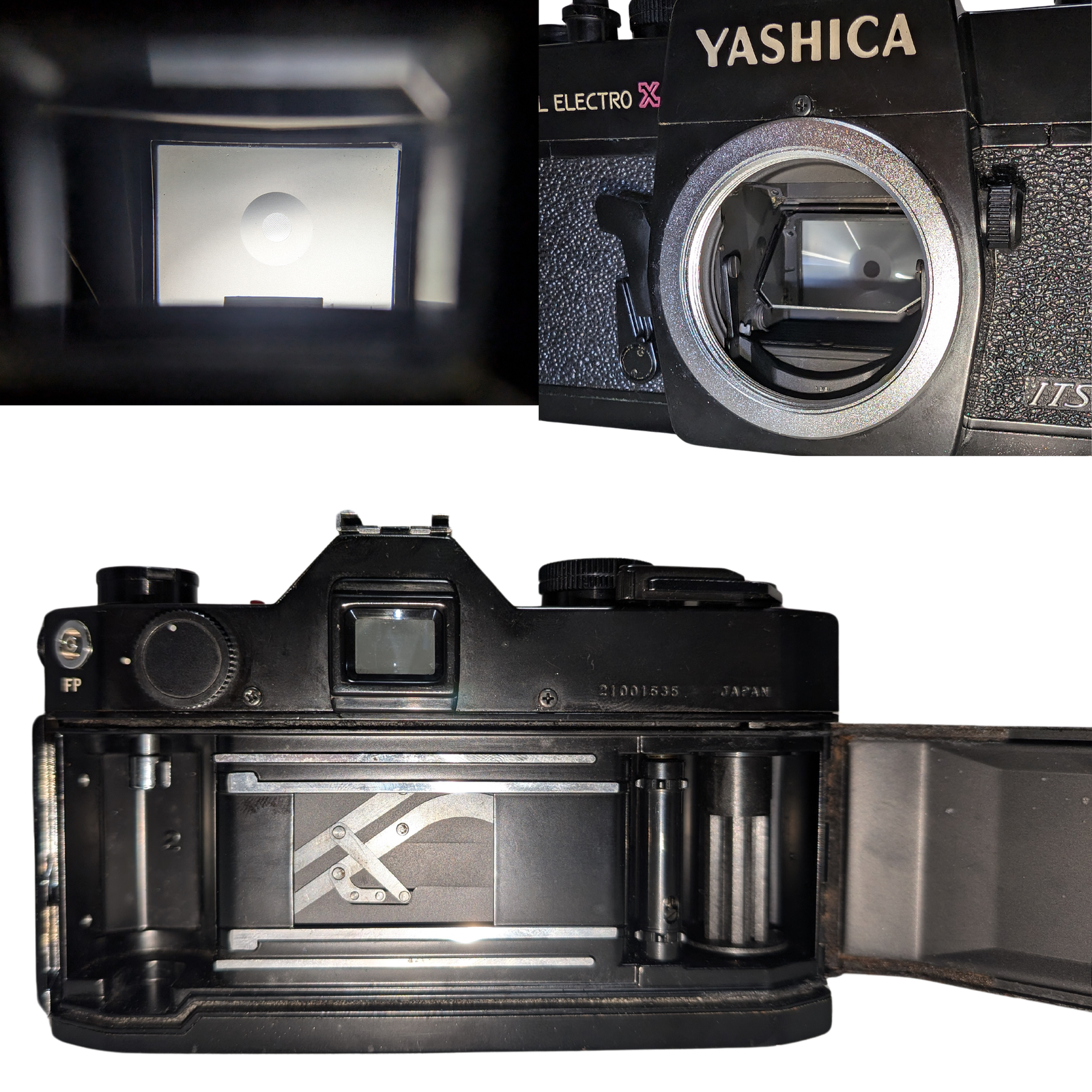 Camera Yashica TL Electro X ITS - Japan-Old-Lens.com