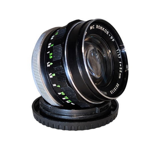 Minolta SR-101 + MC ROKKOR-PF レンズセット