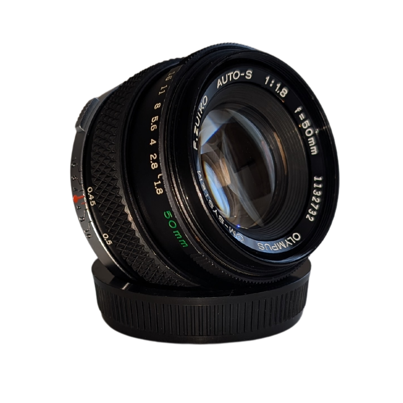 Olympus F.Zuiko Auto-S 50mm F/1.8 (OM Mount) - Japan-Old-Lens.com
