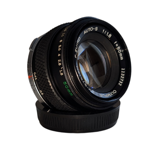 Olympus F.Zuiko Auto-S 50mm F/1.8 (OM Mount) - Japan-Old-Lens.com
